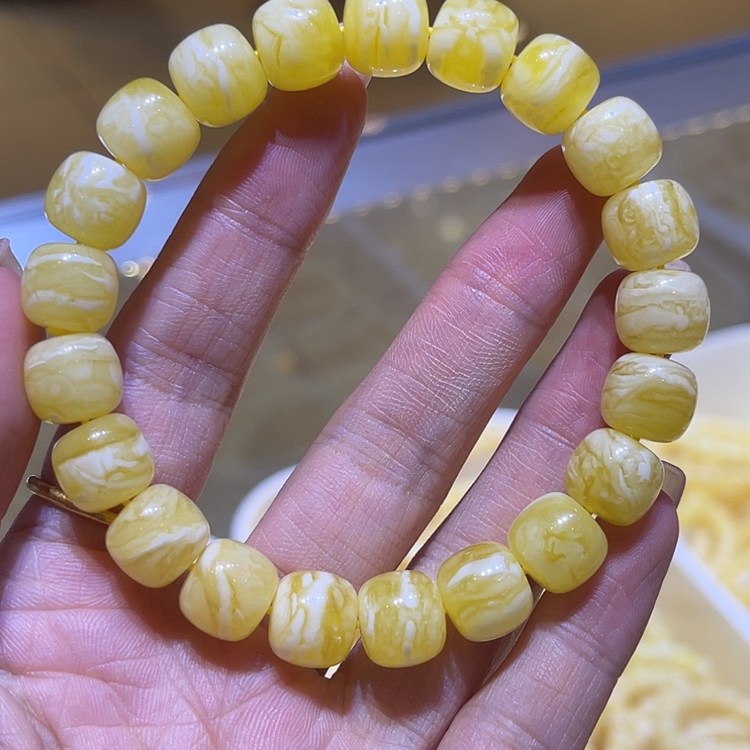 手链琥珀未镶嵌蜜蜡手串11