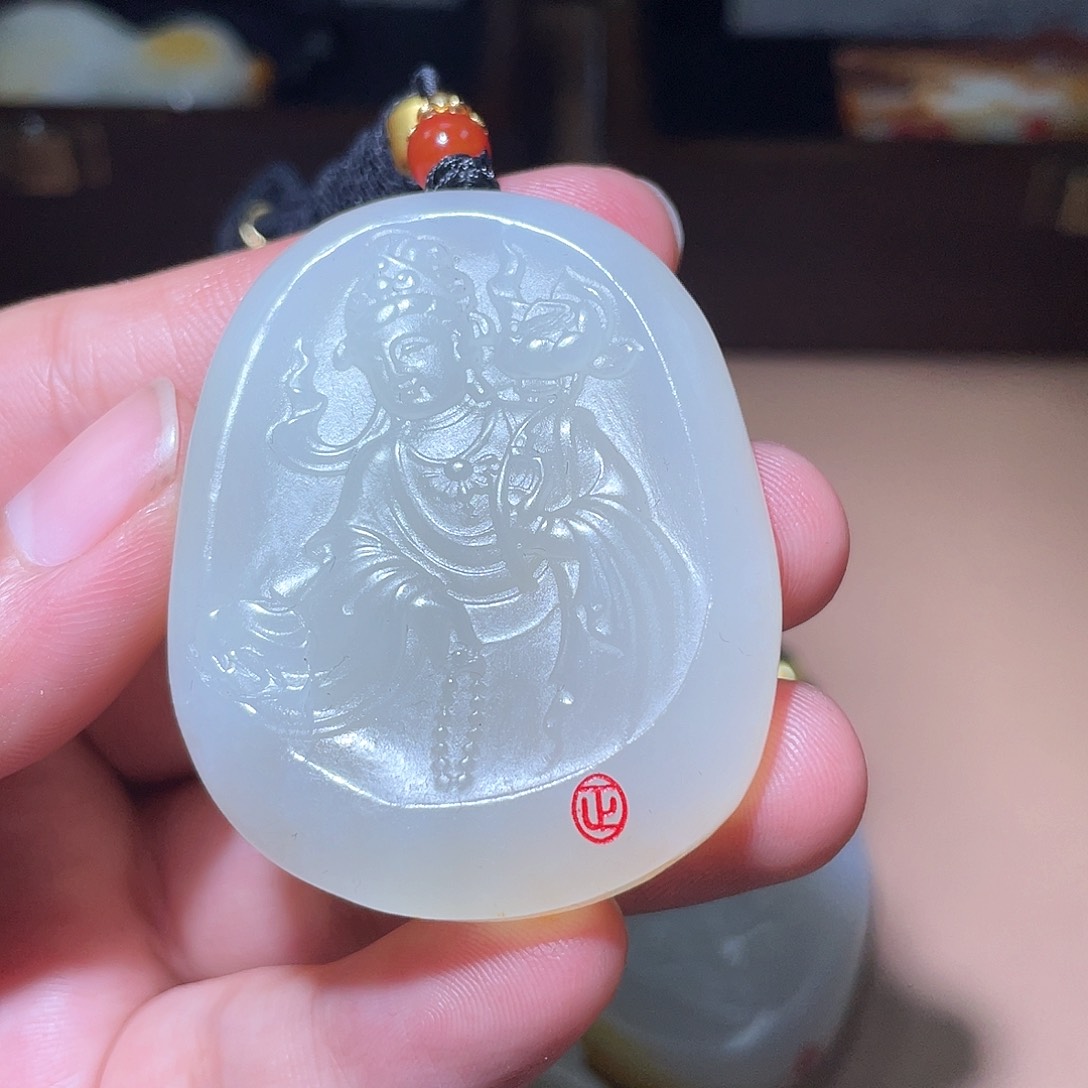 和田玉颈饰未镶嵌A7 