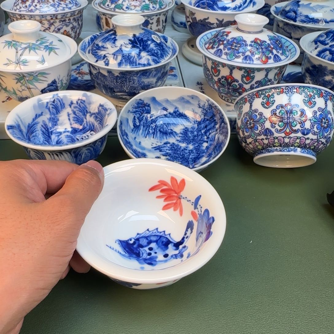 纯手绘纯手工茶具8