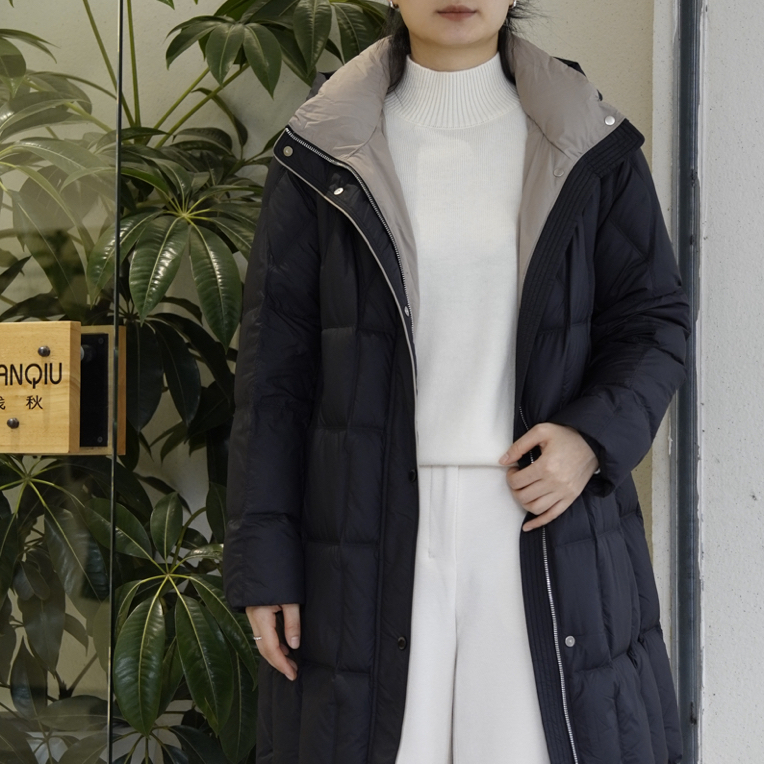 浅秋2025长款外套