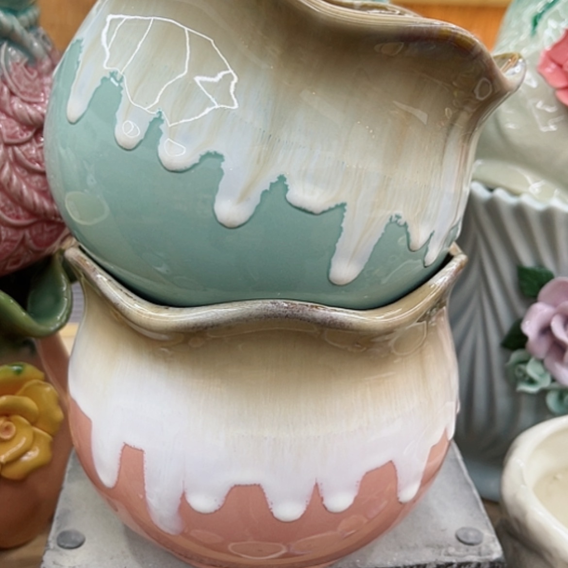 【闪购商品】陶瓷花盆