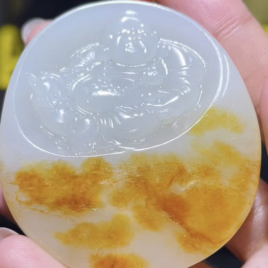 手把件货玉石把玩件文玩摆件D2