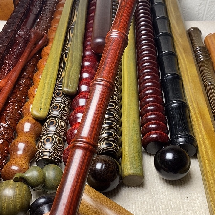 紫檀竹节棍60   3.0