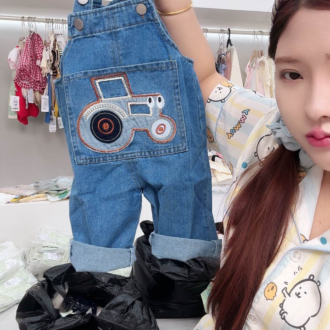 牛仔背带裤100码哈哈哈哈哈