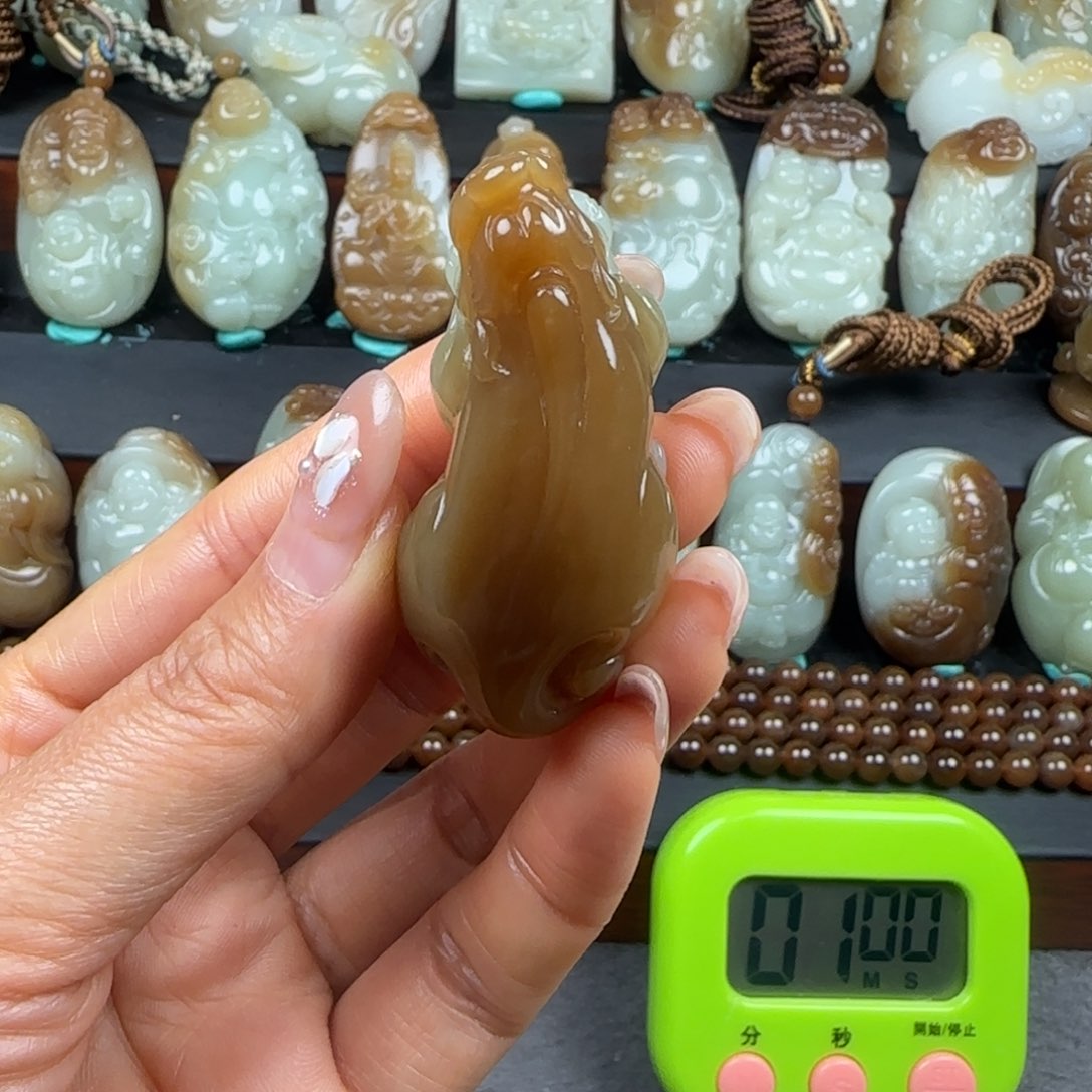 和田玉挂件未镶嵌꧁****꧂