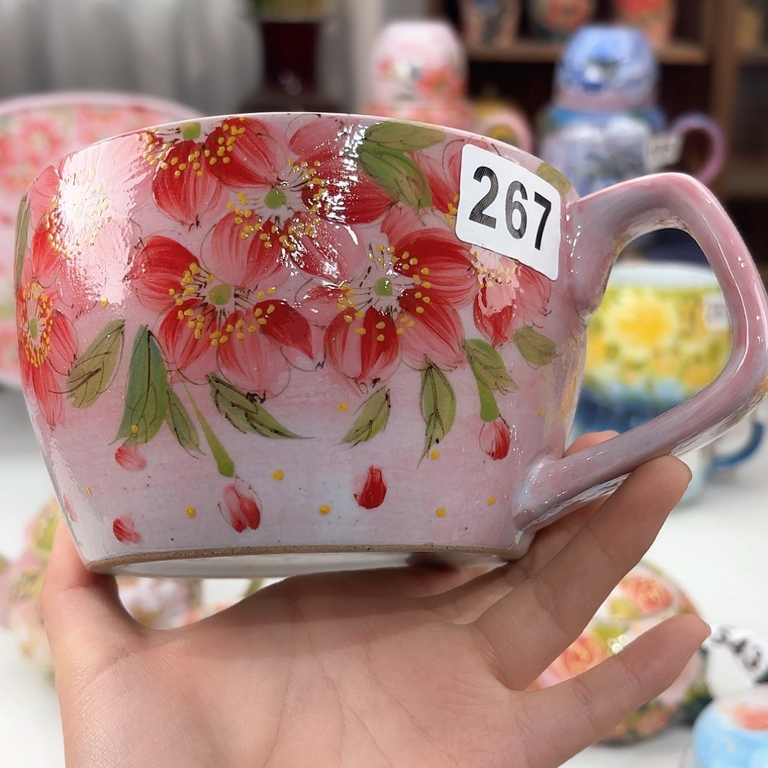 景德镇手绘高温釉下彩陶瓷茶具