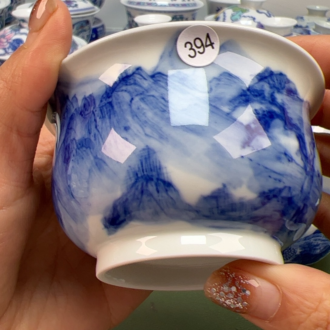 杯沙沙手工手绘茶具394