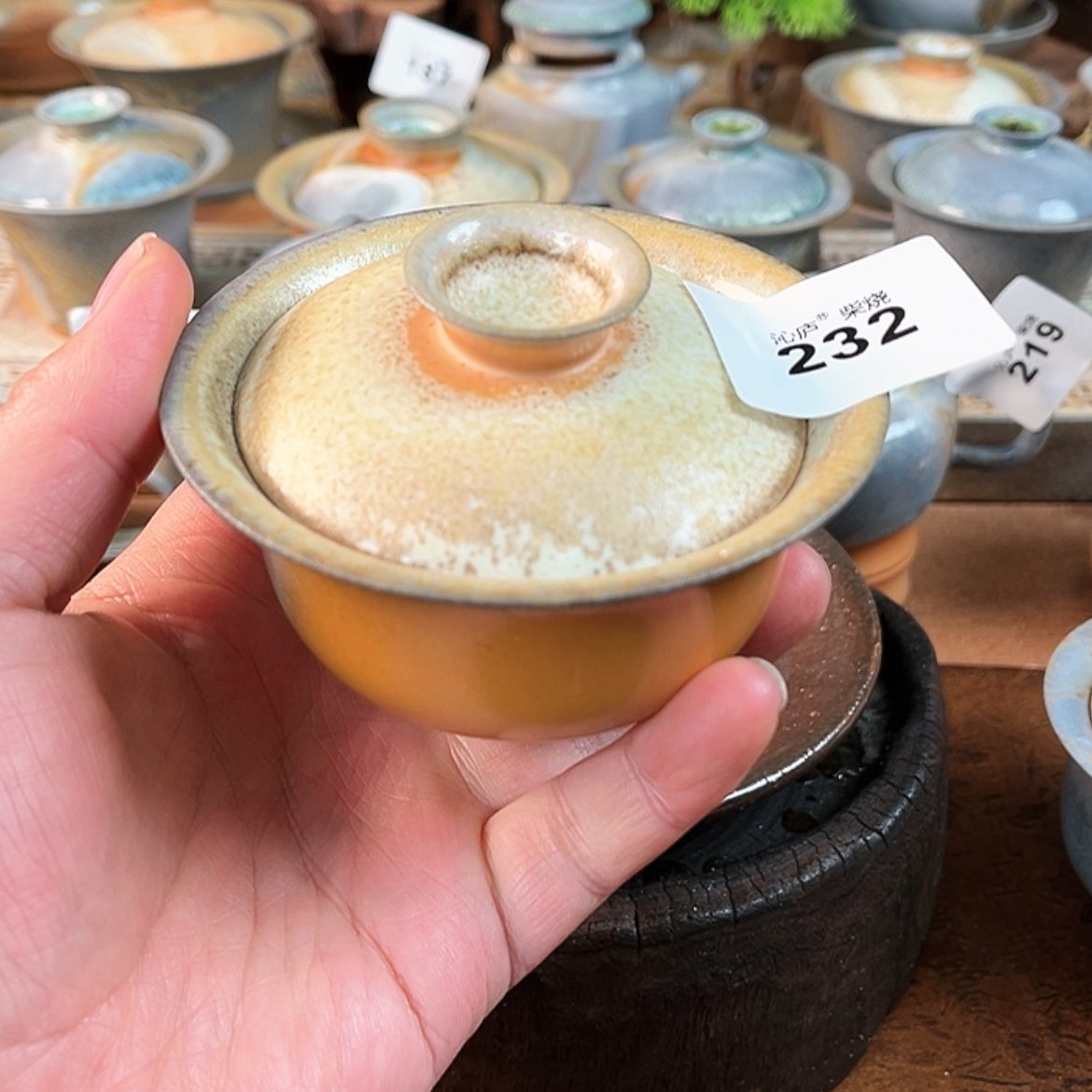 【闪购商品】沁庐柴窑古法柴烧手工茶具