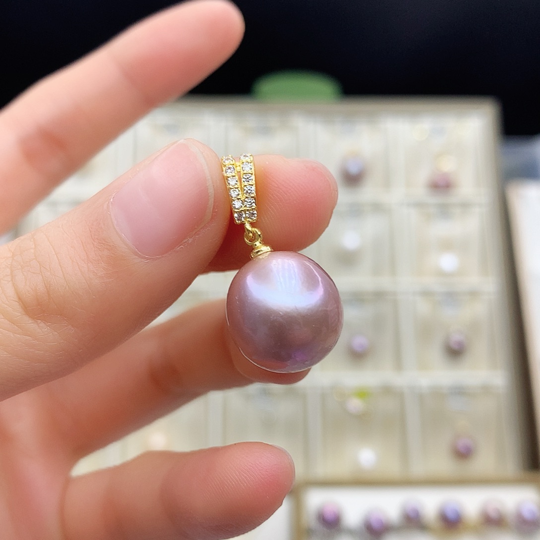 淡水珍珠颈饰合金