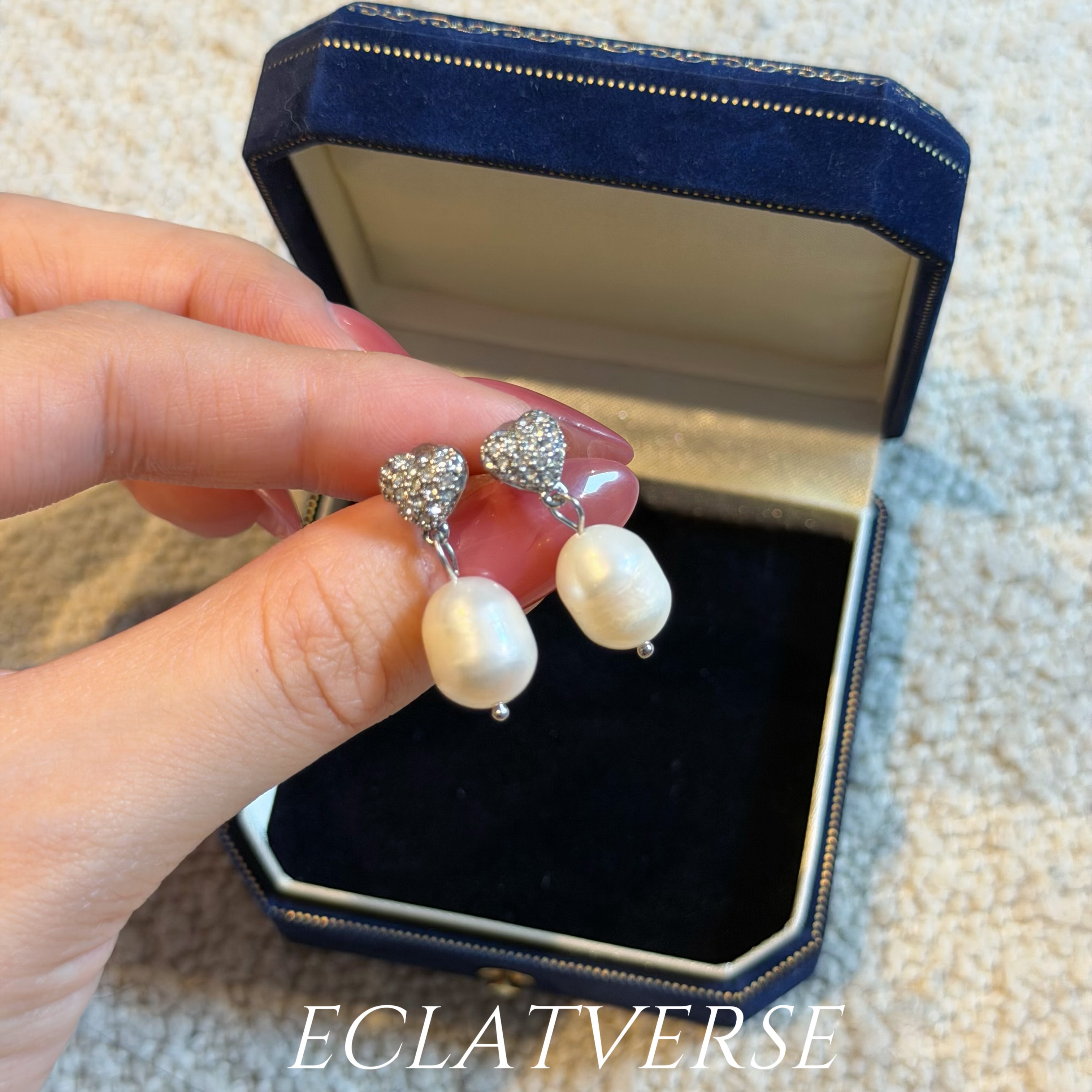 铜合金仿水晶耳饰 8056铜合金仿水晶耳饰轻奢百搭