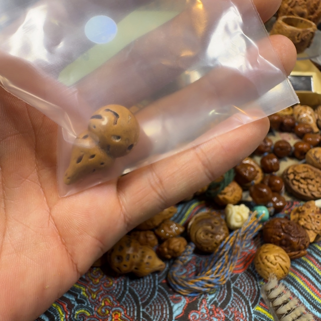 土***楼核桃手串/手链葫芦三通2