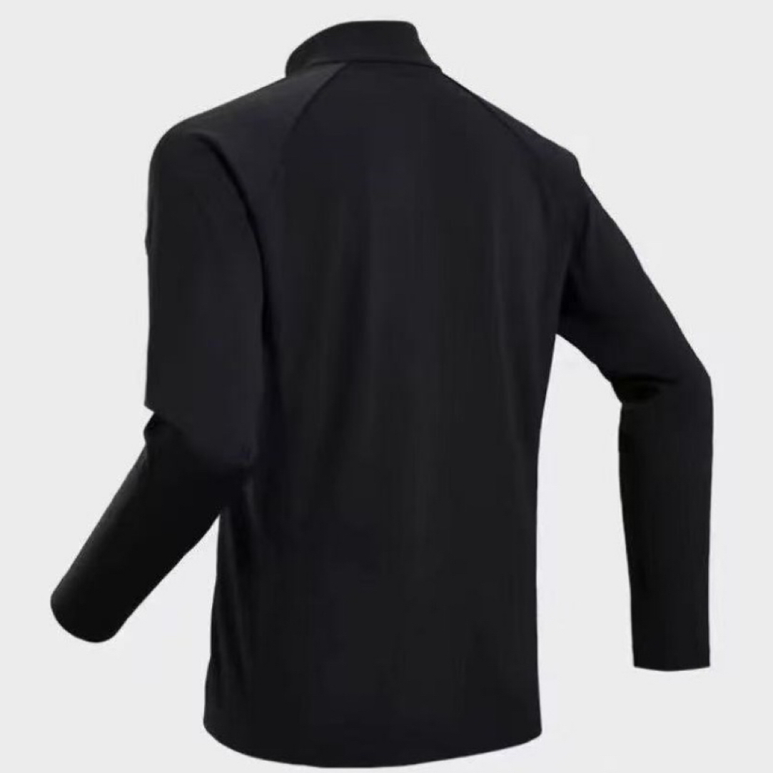 秋冬加绒半拉链男女同款