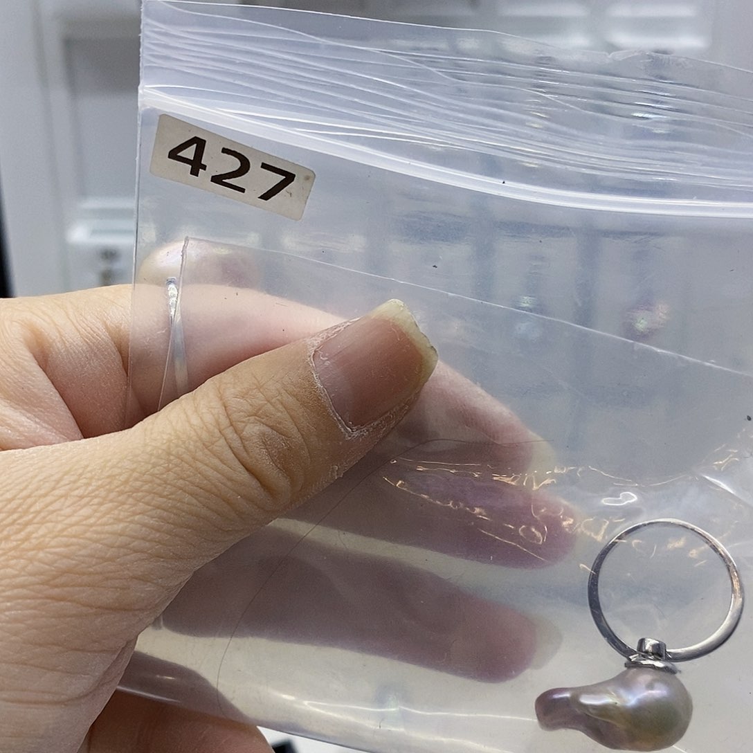 颈饰合金淡水珍珠