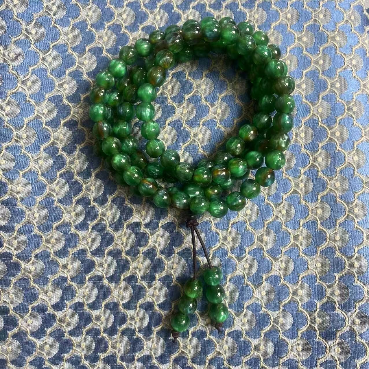 绿纹理手串瑶轩堂精选高端 SC432