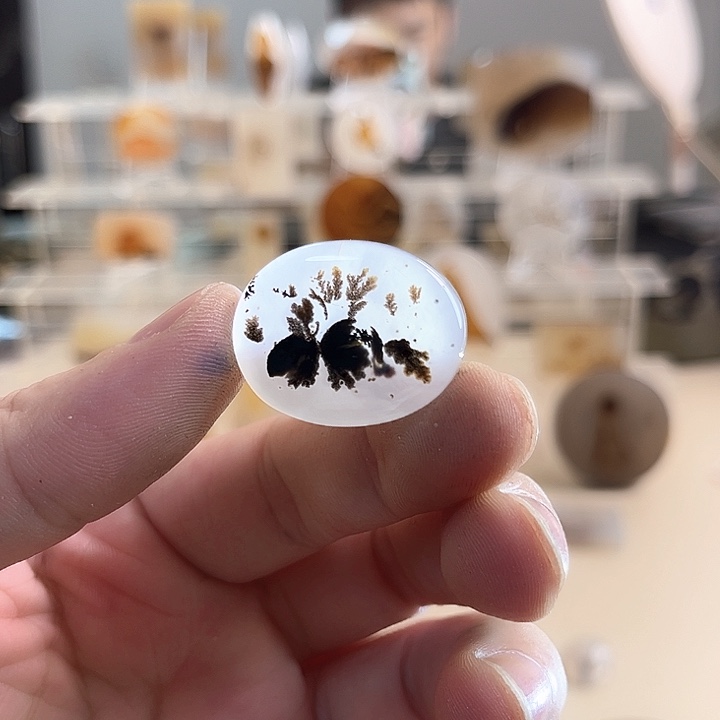 玛瑙/玉髓未镶嵌吊坠(不含链)