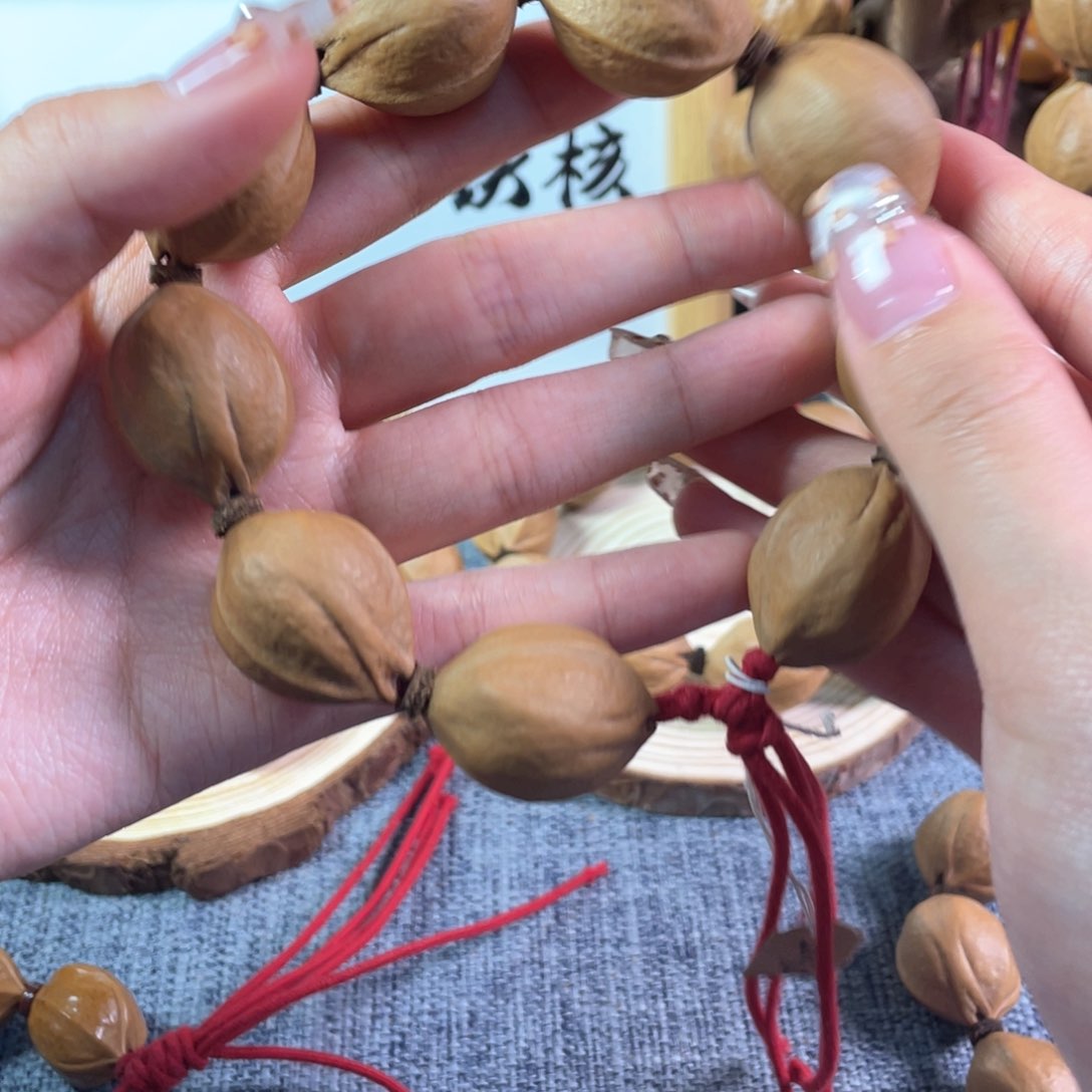 橄榄核手串/手链古***月22.5 29梅林铁核