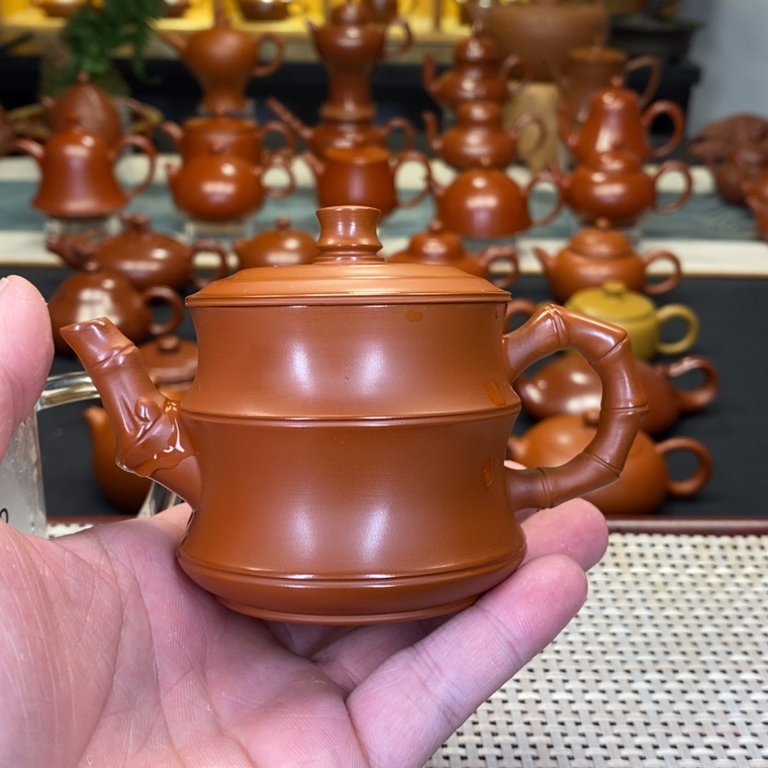 紫砂茶壶潮州手拉壶