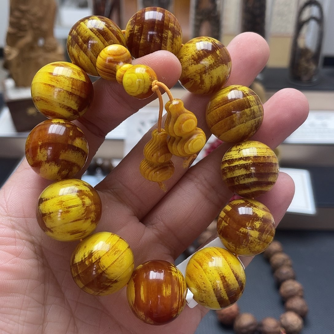 非洲檀香无事牌成品手串成品手串