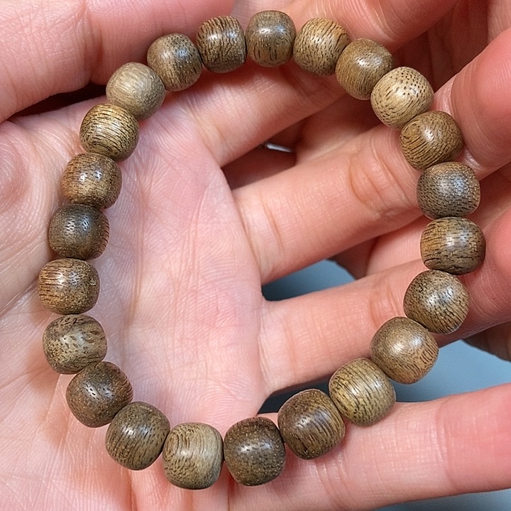 沉香手串天然野菩萨棋0.88，35