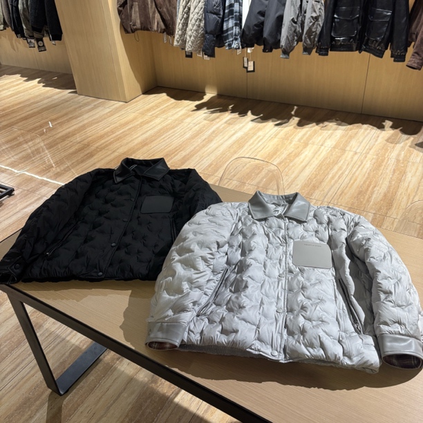 【90鹅】Mesoo门店同款翻领夹克外套男短款6762