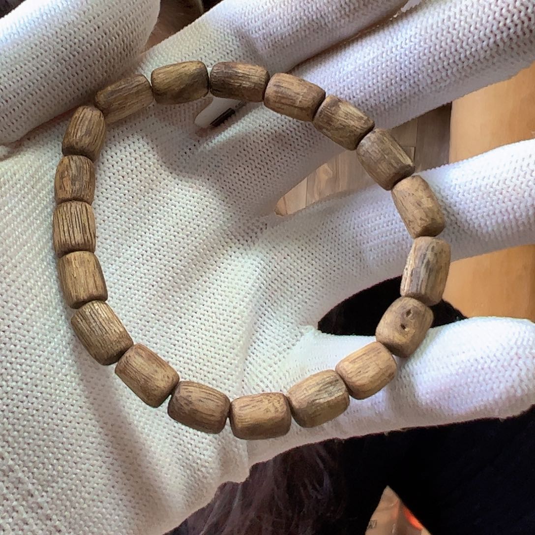 沉香手串香港野料随型单圈发货一条