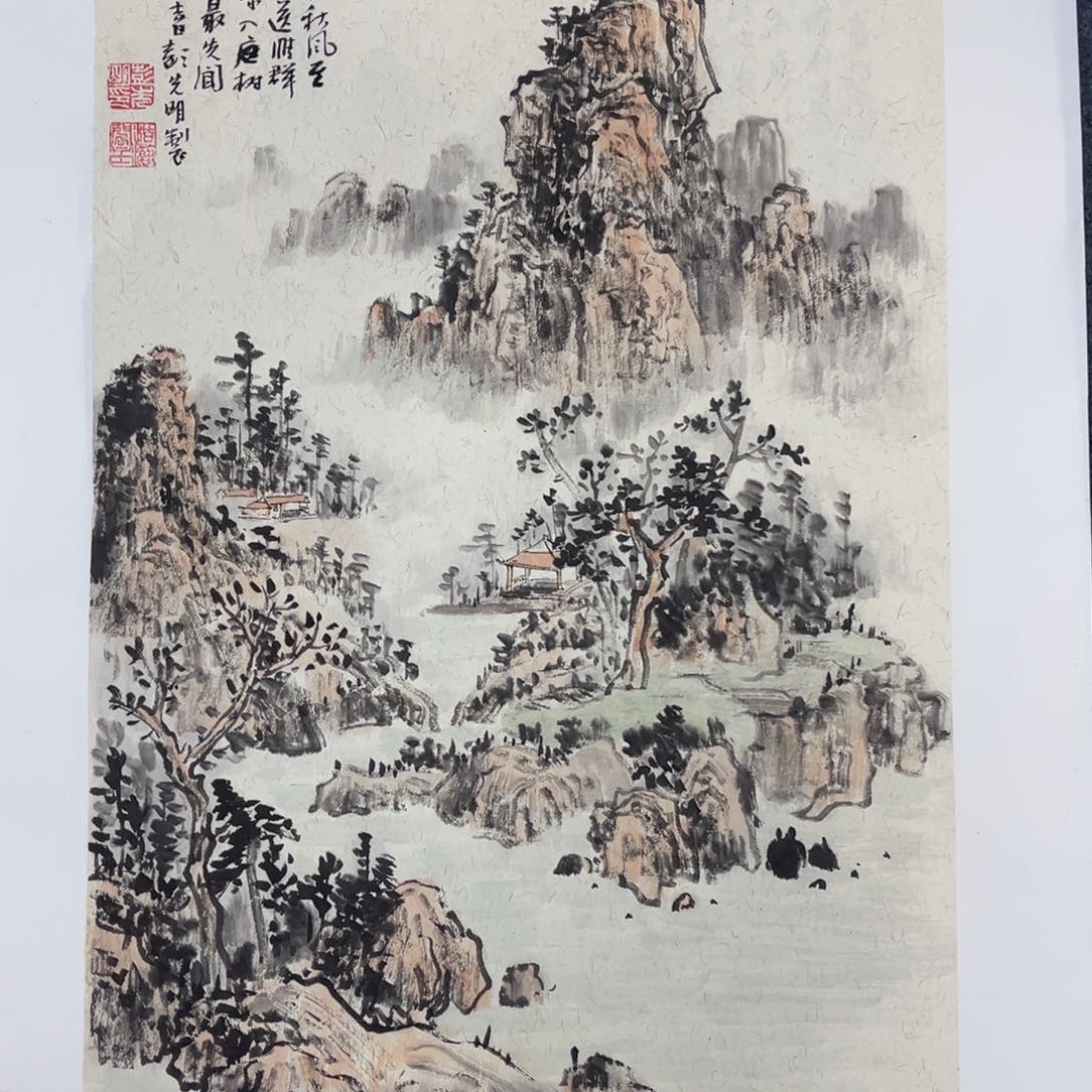 国画手绘画作品欣赏