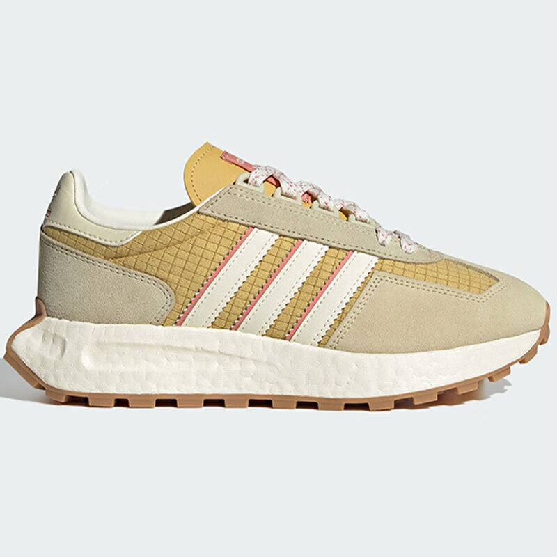阿迪达斯 （adidas）三叶草跑步鞋女鞋RetropyE5缓震IG1578