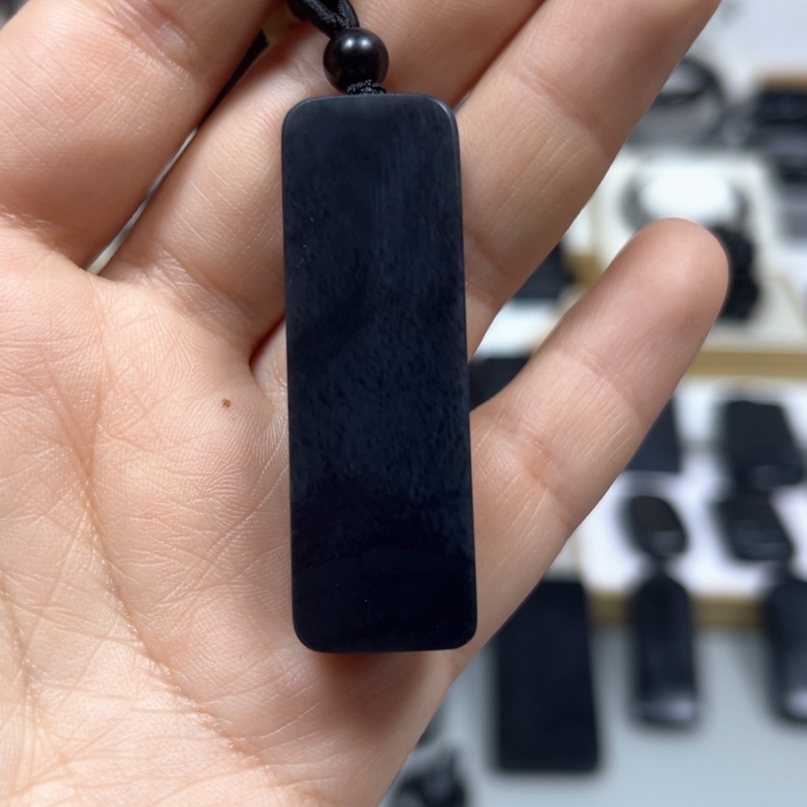 【闪购商品】和田玉（墨玉）小长条25克左右未镶嵌