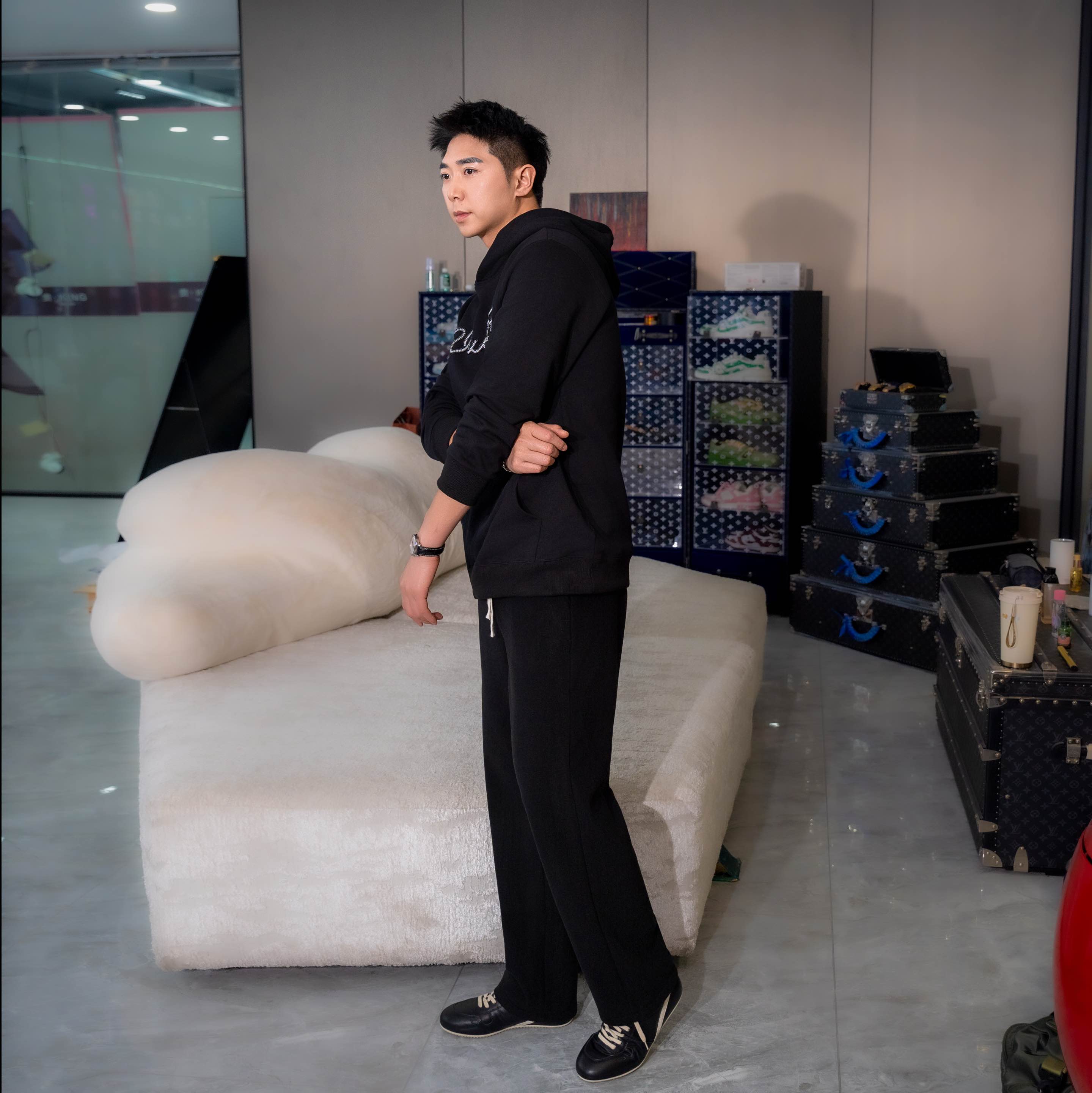 KING·BRAND  26ss加绒加厚连帽卫衣