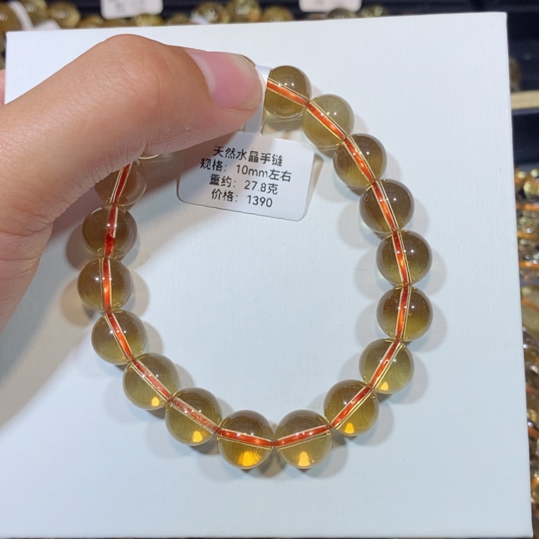 水晶手链未镶嵌@*星手链10mm