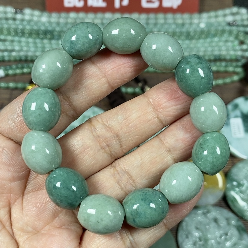【闪购商品】翡翠颈饰未镶嵌玉手链翡翠玉卡14