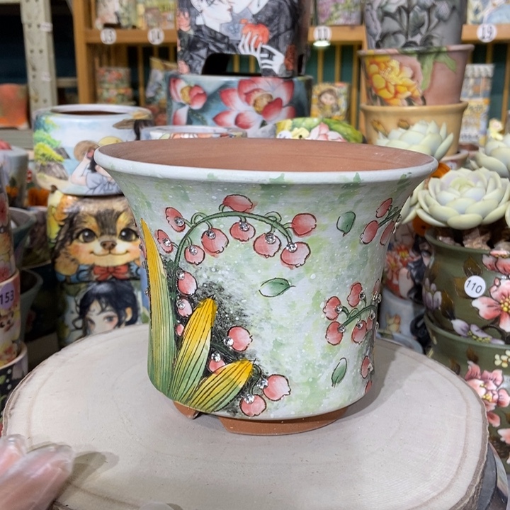 红陶景德镇艺术手绘作品