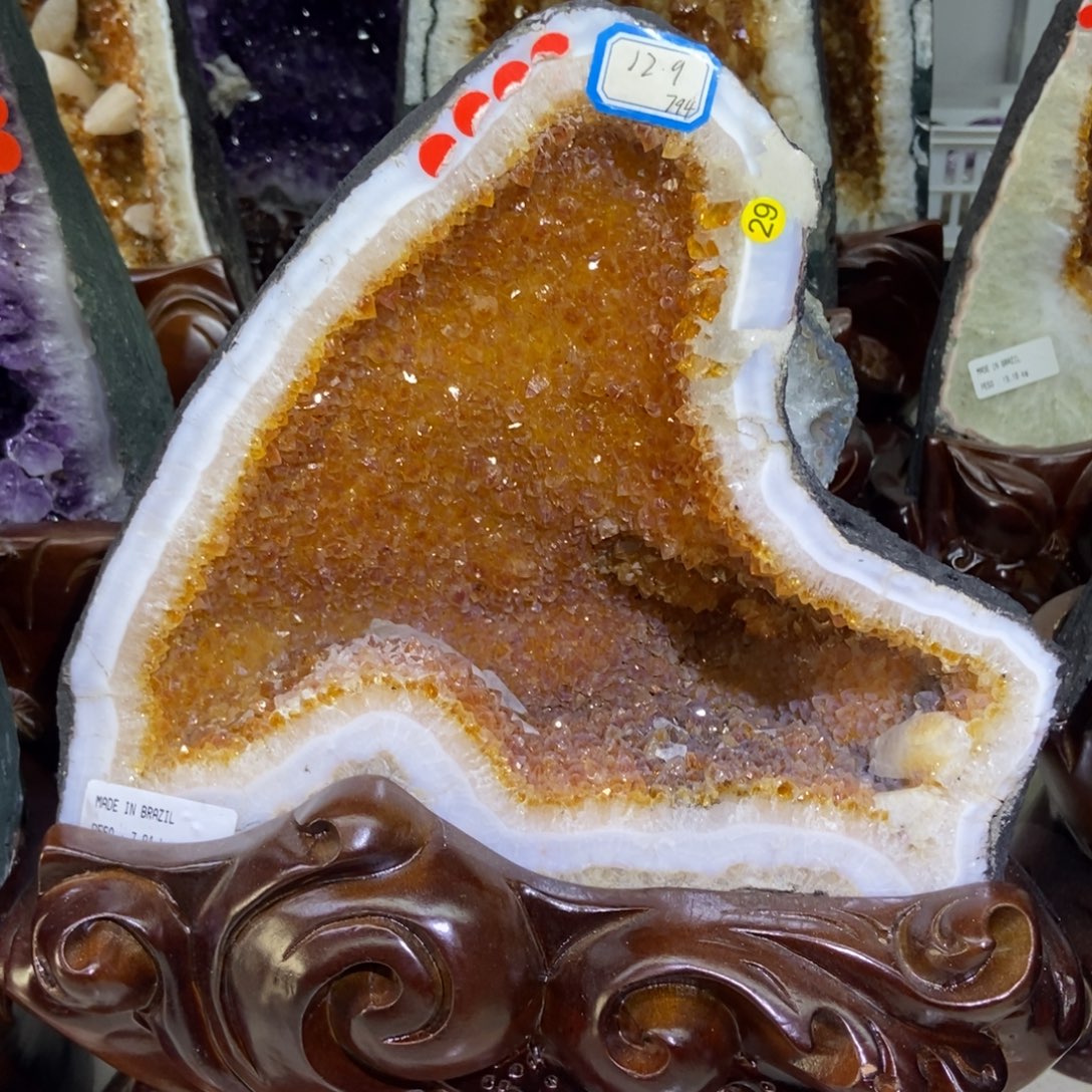 紫晶大型摆件（非配饰）未镶嵌