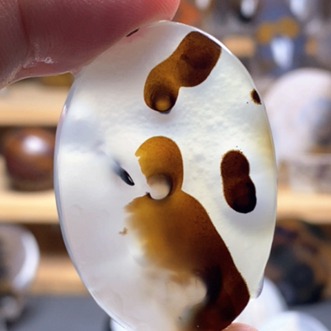 玛瑙/玉髓吊坠(不含链)未镶嵌