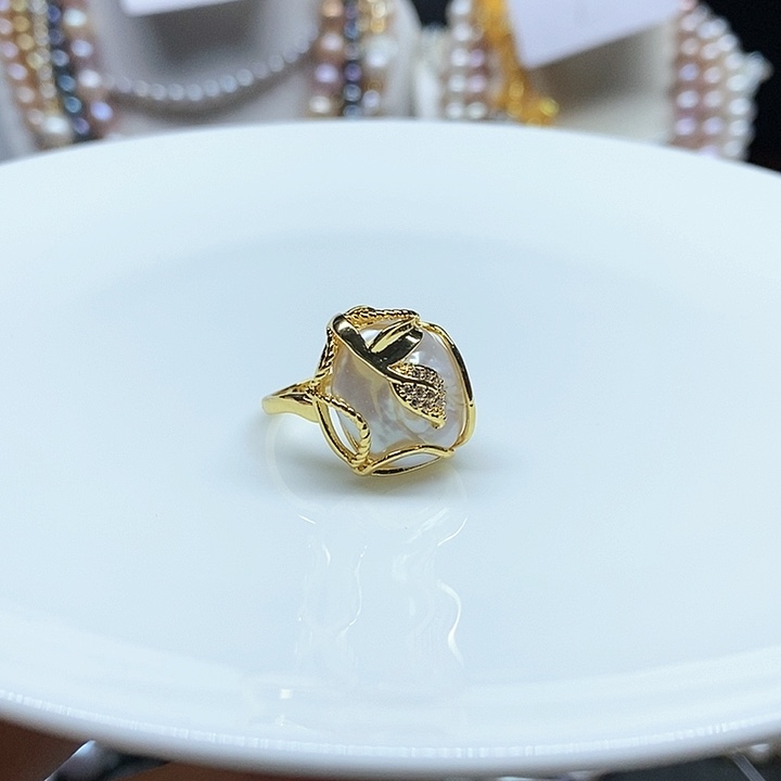 淡水珍珠戒指未镶嵌