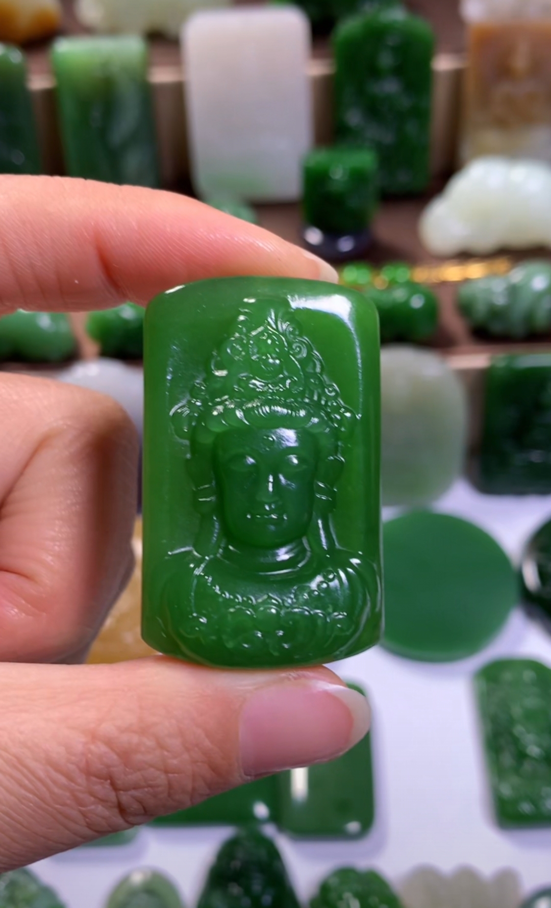 和田玉挂件未镶嵌