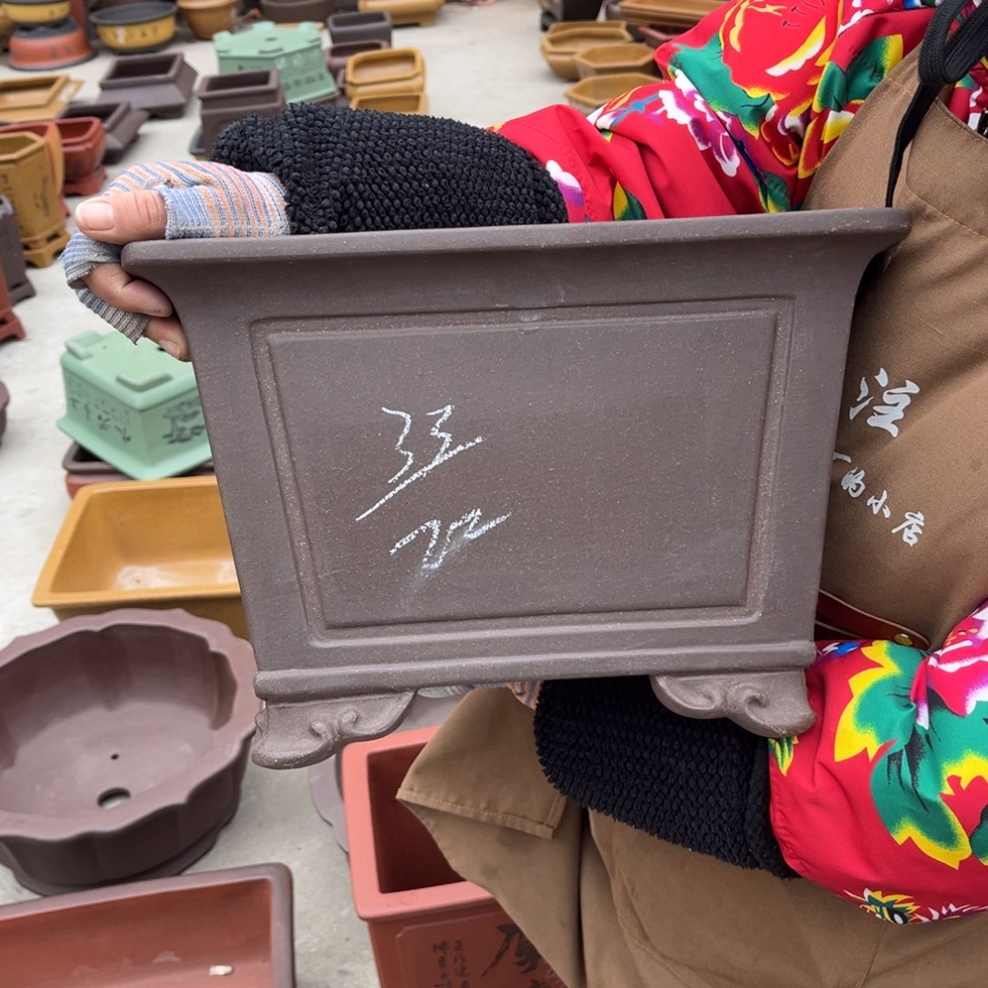 紫砂花盆盆景艺术