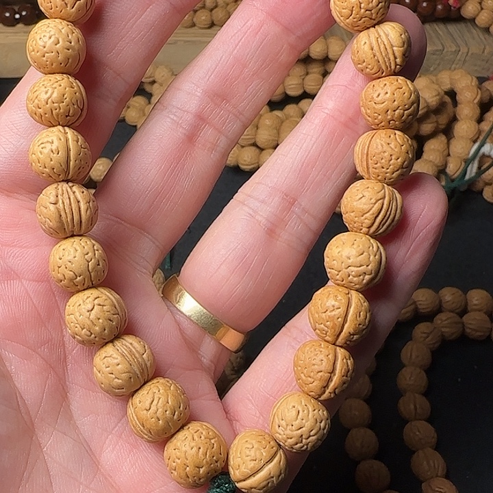 古***峰吊坠桃核桃核手串
