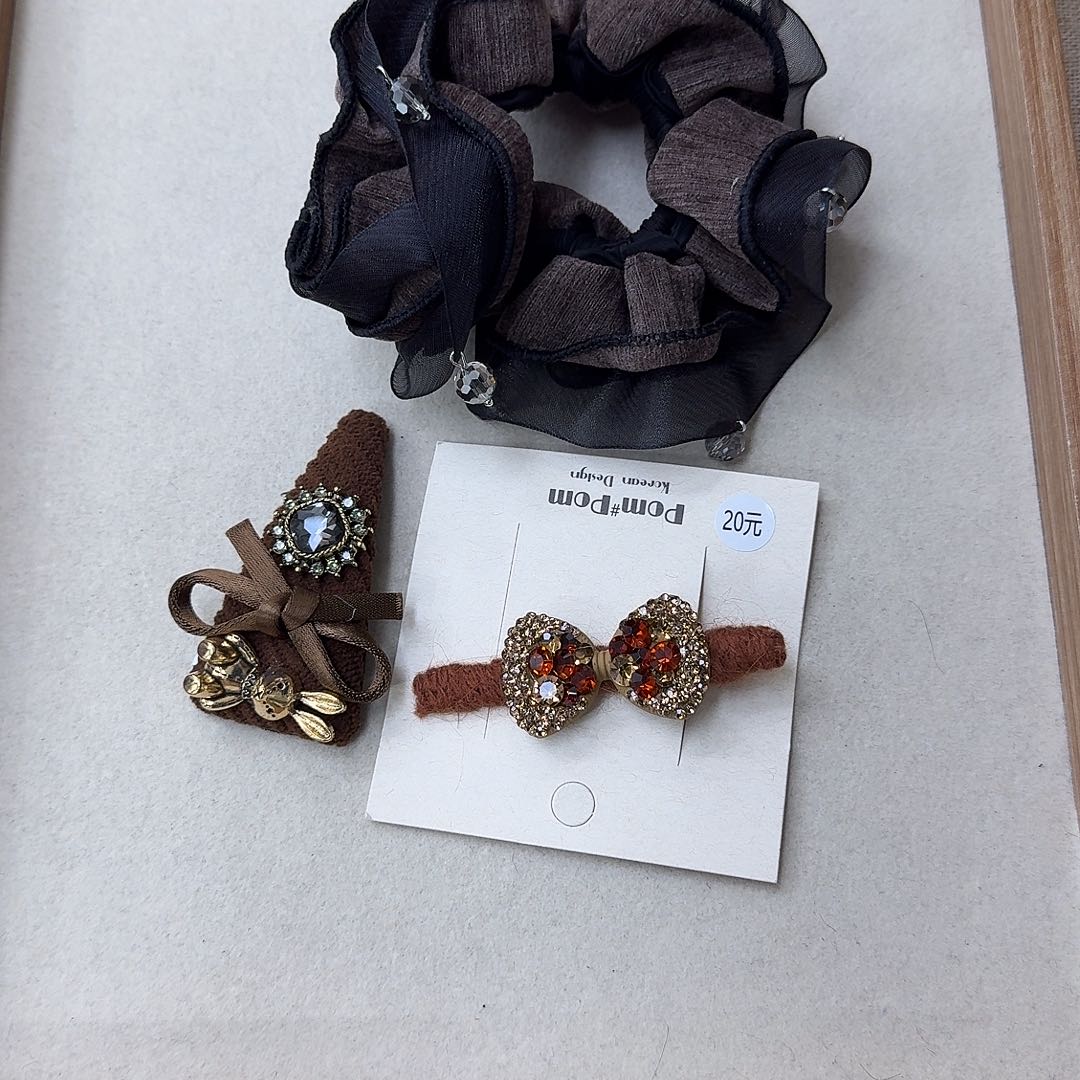 皮质铁合金夹子70