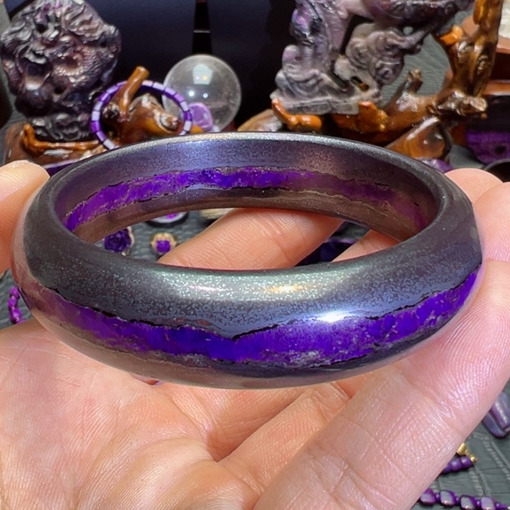 苏纪石（舒俱来）手镯未镶嵌