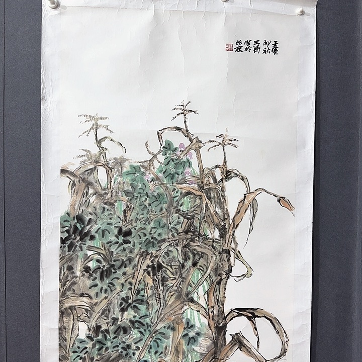 国画崔*C王华老师花鸟作品