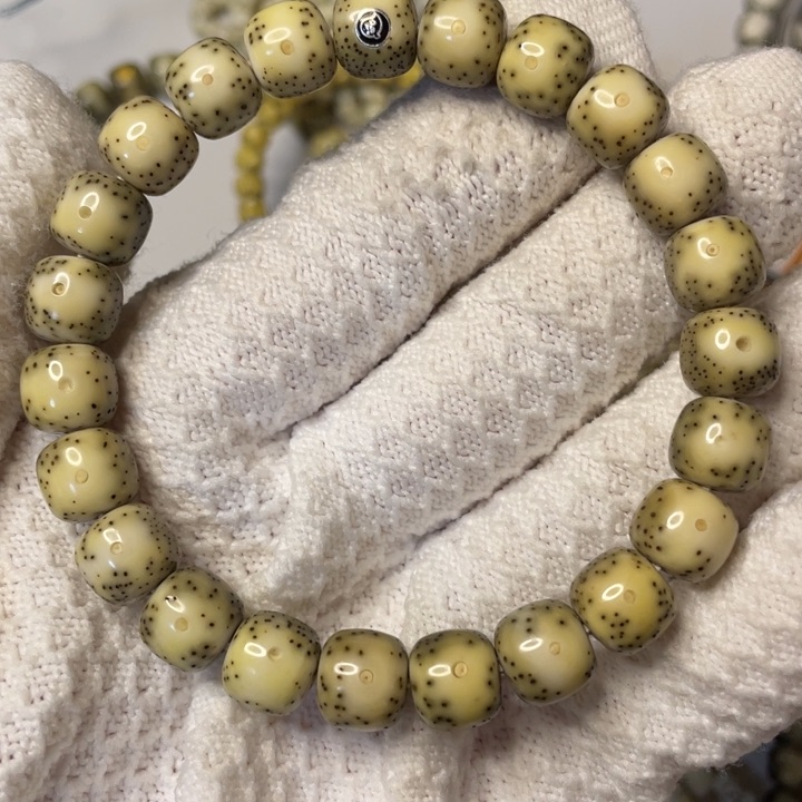 星月菩提手串大眼睛黄金瞳10*9