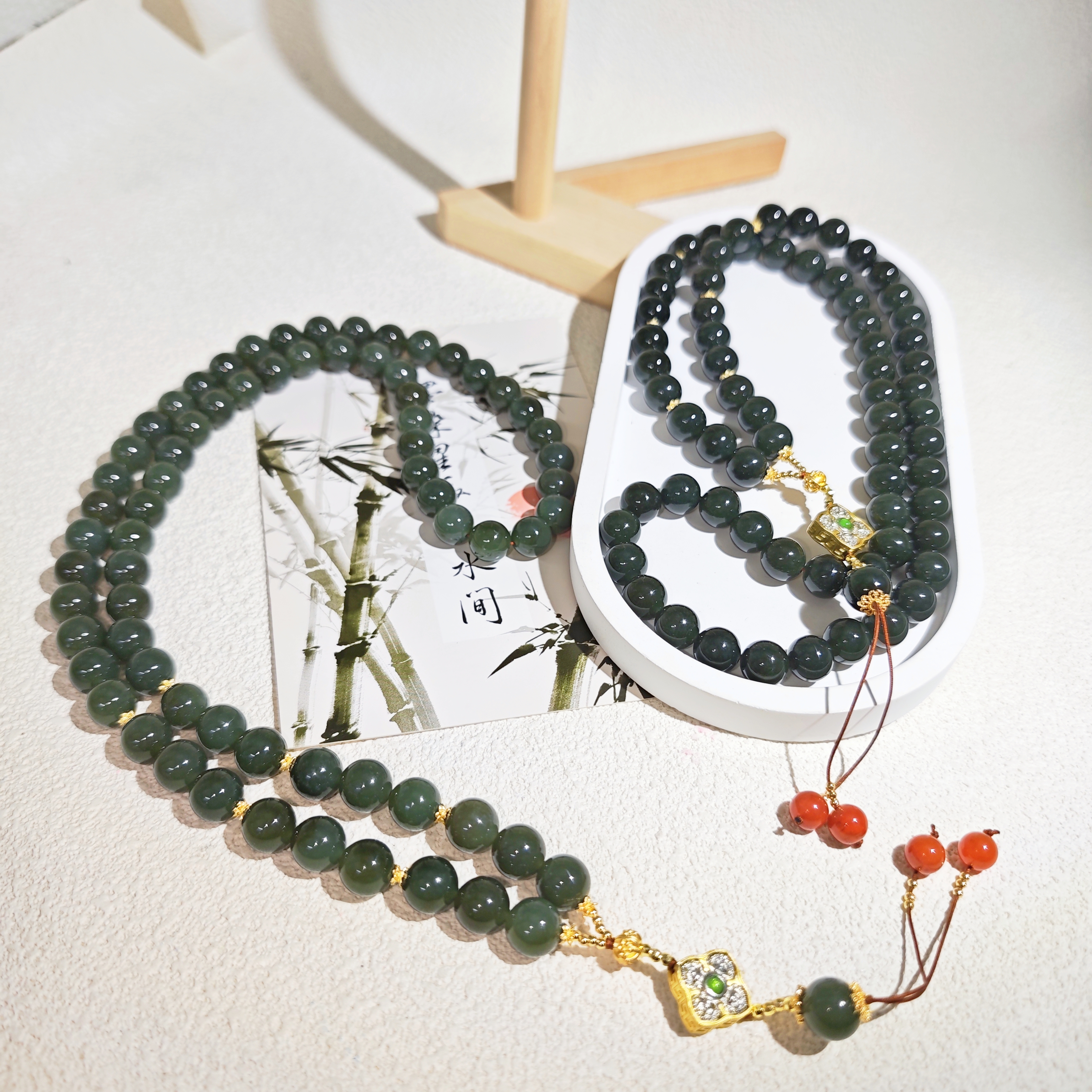 和田玉 卡10毛衣链 多样性发货 拍一发一 H765