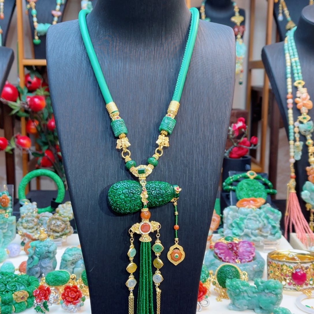 翡翠颈饰合金48小时鉴赏期