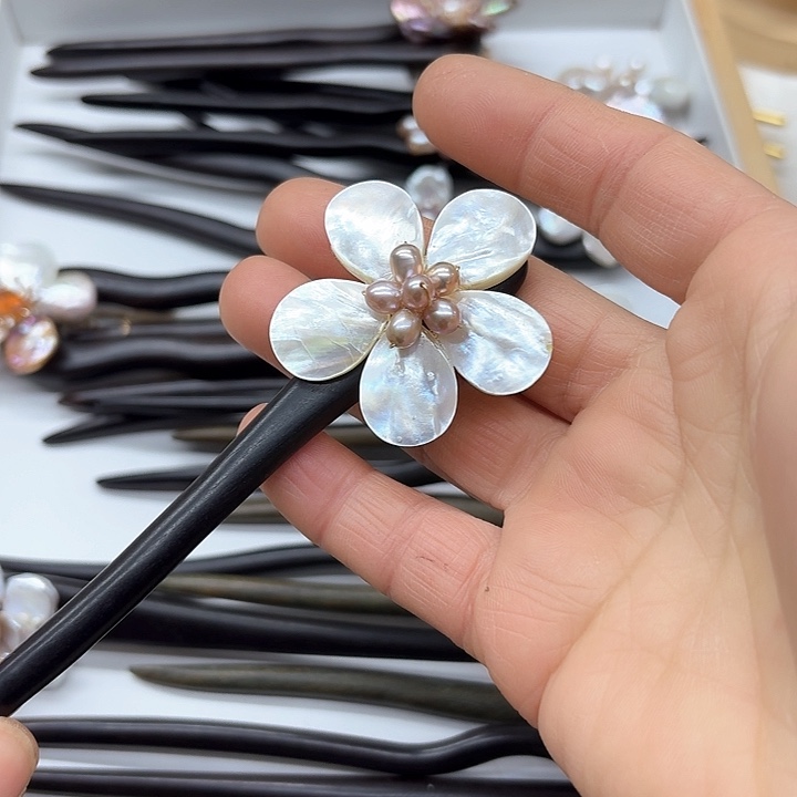 淡水珍珠甜美银S925镶嵌