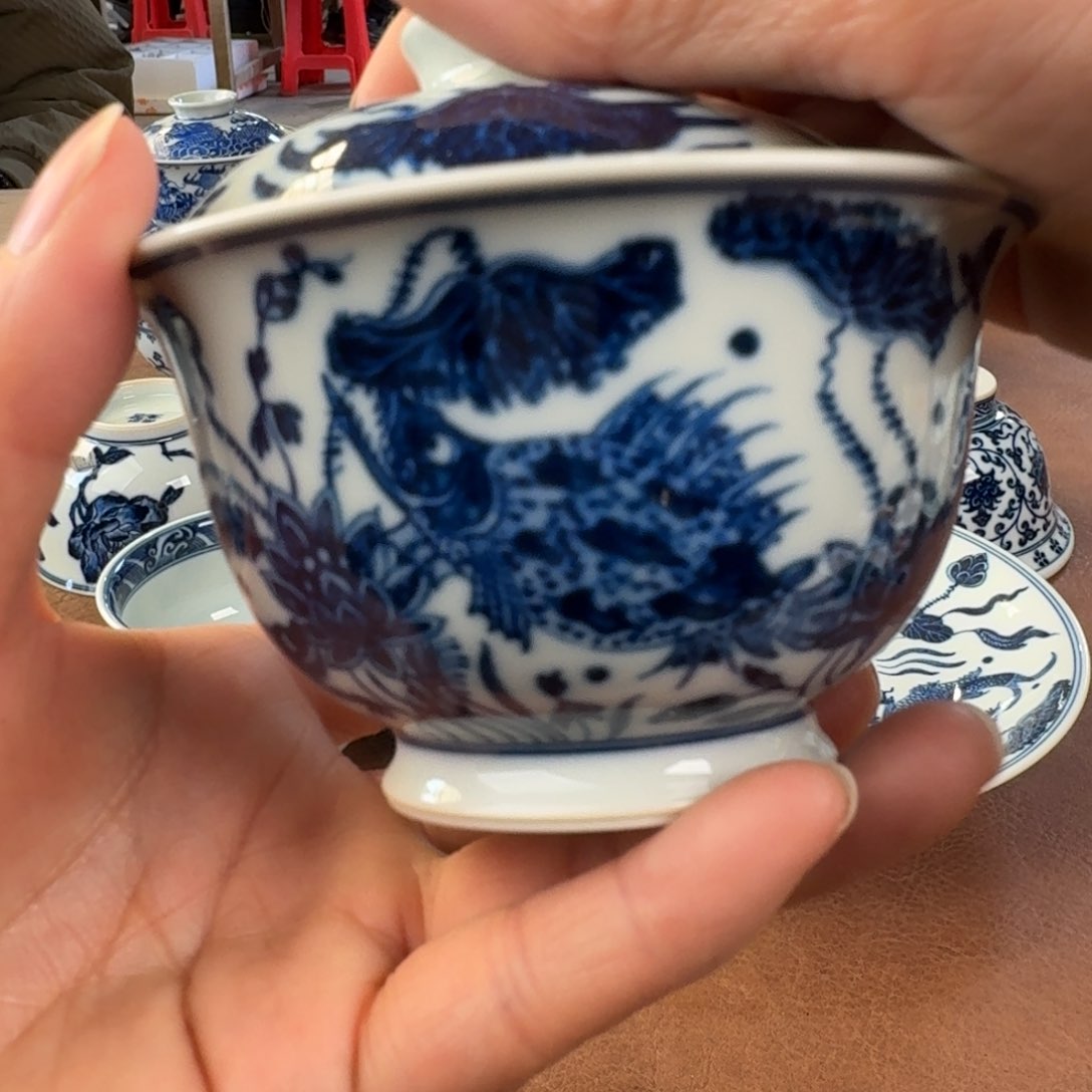 杯景德镇陶瓷手工手绘