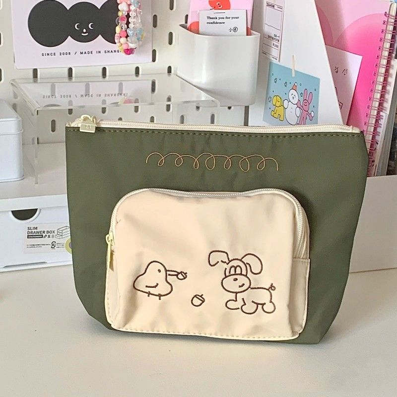 原创新款化妆包大容量化妆品收纳包便携化妆包可爱日系insP
