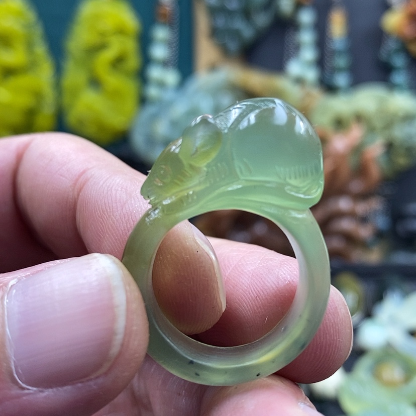 【闪购商品】未镶嵌岫玉戒指