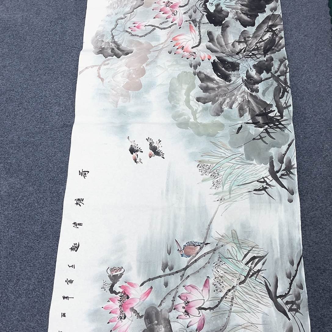 国画宣纸国画作品纯手绘