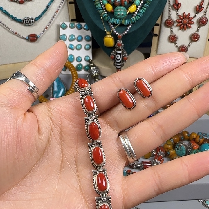 默***兰吊坠925银手链588，耳钉142凑单